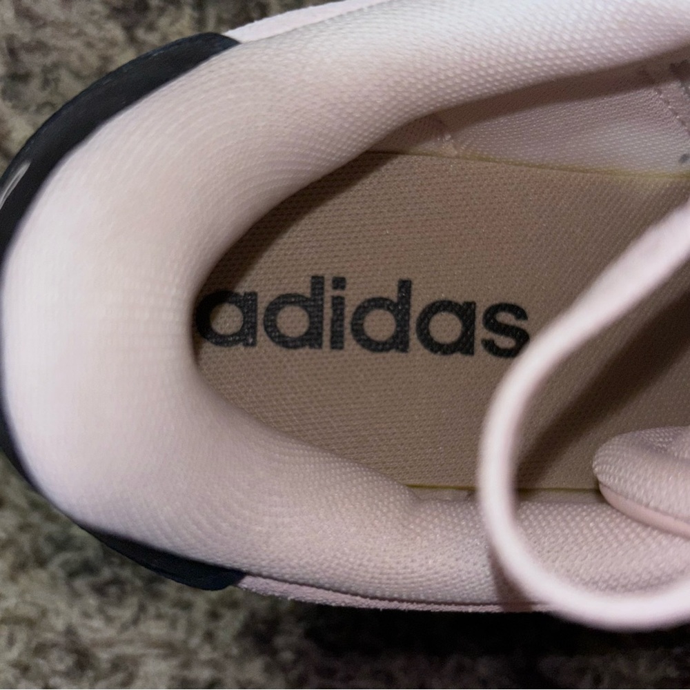 Adidas Women’s Pink Val Court Bold Sneakers Size 7 Platform Lift Shoes New - Picture 6 of 7